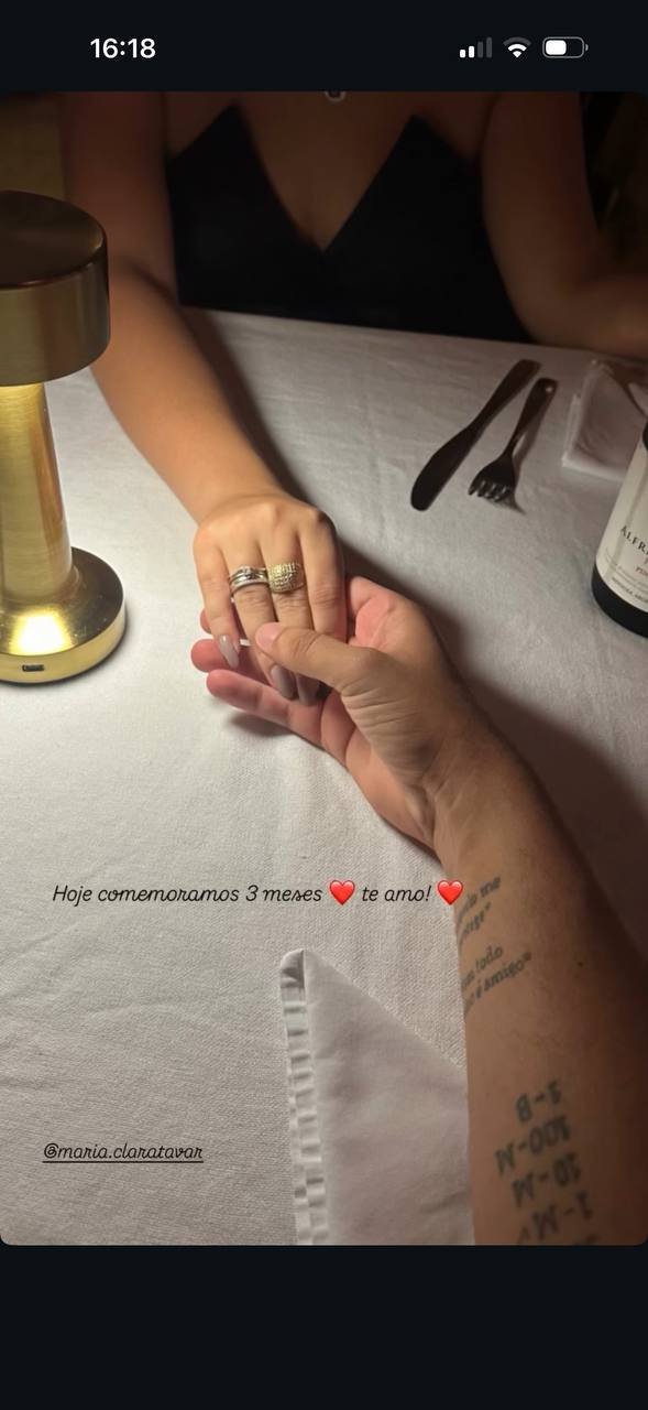 Três meses de nós dois